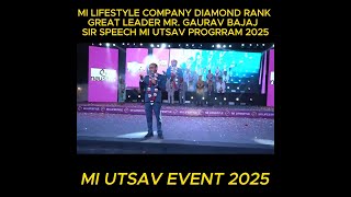 MI UTSAV DIAMOND JAIRO K JAMES SIR SPEECH.|| Big Event Of Mi Lifestyle || Success Story.