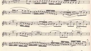 Voxman Selected Studies for Trumpet p. 42 Bb minor.  Andy Classen, trumpet.