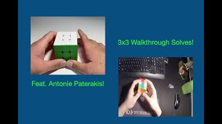 To What Extent Does Color Neutral Help Speedsolves? | 3x3 Walkthrough Solves W/ Antonie Paterakis!
