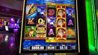 Bonus hit within the first 5 spins! Wild Wild Nugget Slot at The Cosmopolitan Las Vegas