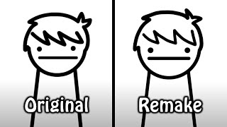 "I Like Trains" Remake - Side by Side Comparison (Animation)