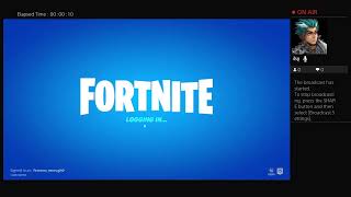 Fortnite live stream
