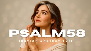 Psalm 58, God Is a Just Judge | Trust in His Righteousness #Psalm58