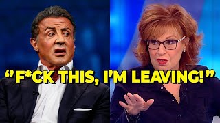 Sylvester Stallone ERUPTS Live on The View After Heated Clash With Joy Behar