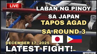 LATEST FIGHT! December 17, 2025 l Update sa laban ni Lacar na nag tapos sa Round 3 Knockout