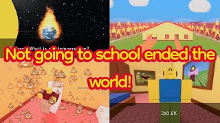 Roblox need more heat ended the world #roblox #robloxgames #ps5