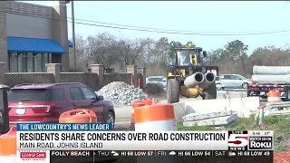 VIDEO: Residents say $350M Johns Island project disrupts routine, drives safety fears