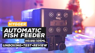 hygger Automatic Fish Feeder Unboxing - HG188 15Meal
