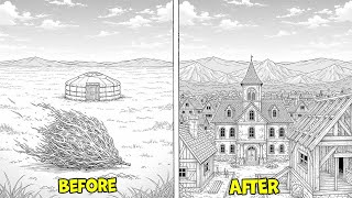 EXILED TO A EMPTYLAND MAGE WITH SKILL “GENIUS CREATOR” BUILT A LEGENDARY RICH KINGDOM | MANGA RECAP