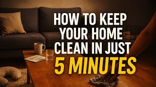How to Keep Your Home Clean in Just 5 Minutes