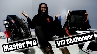 Master Pro Vs Inmotion V13 - Two very different design philosophies. Let's Talk about it