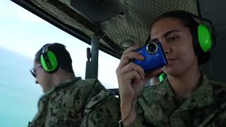 Huey Helicopter Ride with a Sea Cadet