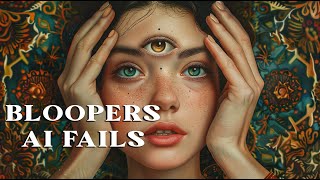 Bloopers - Epic AI Fails: 1950's Super Panavision 70 Edition - Tarzan turned into Tom Cruise