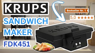 Krups Sandwich Maker FDK451 | IS IT WORTH IT?
