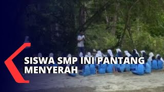 Semangat Belajar Siswa-siswi di Lebak Banten Meski di Tenda Darurat