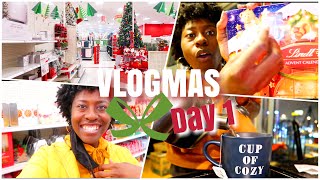 DECORATING 🎄 & SHOPPING FOR THE HOLIDAYS! | VLOGMAS Day 1! | LIFE COACH Vlog