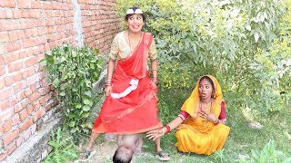 पगली को हुआ बीच रास्ते बच्चा | Bhojpuri comedy