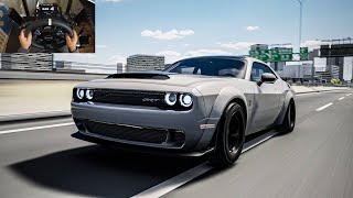 Uncontrollable 4,100HP Dodge Challenger SRT Demon - Assetto Corsa
