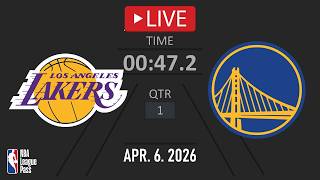 NBA LIVE NOW! Los Angeles Lakers vs Golden State Warriors | Apr. 6, 2026 | Warriors vs Lakers 2K26