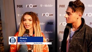 Zhavia and Ash Minor from The Four with Jonathan Damon