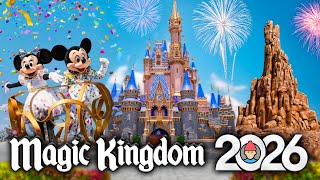 Disney’s Magic Kingdom RIDES and ATTRACTIONS 2026 | Walt Disney World