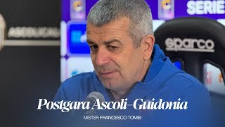 Mister Francesco Tomei | Postgara Ascoli-Guidonia | Ascoli Calcio