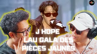 DKSK reacts to JHOPE -  Mic Drop + On the street | lau Gala des Pièces Jaunes 2025