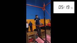 Diego Chamorro 146 Dips Válidos en 8'34'' - Campeonato Selectivo SW Villarica 2022 - Récord Nacional