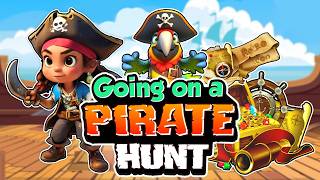Pirate Hunt Adventure | Brain Break | Freeze Dance | Treasure Hunt | PE For Kids