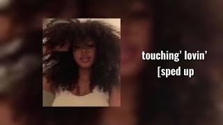 touchin’ lovin’ - trey songz ft nicki minaj [sped up]