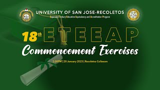 USJ-R ETEEAP 18th Commencement Exercises