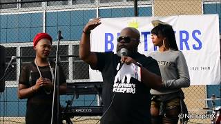 The Union/ ShiNuh & Fesah Rollins perormance at the Brothers On The Block Party.