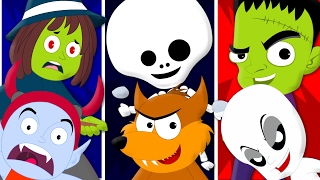 Happy Halloween | Plus Lots More Scary Nursery Rhymes | 54 Minutes Compilation from Booya