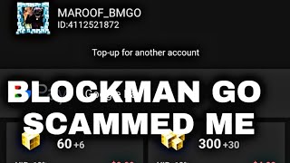 BLOCKMAN GO SCAMMED ME // @Rishu23 @Not_RealNightMare