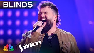 Trevor Hewitt Bares His Heart on Chris Stapleton's "I Was Wrong" | The Voice Blind Auditions | NBC