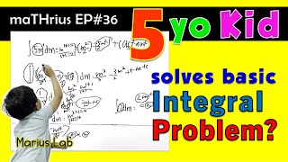 5 year old Kid Tries To Solve Integration Questions | Basic Integral