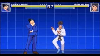 MUGEN Phoenix Wright - Updated Taunt