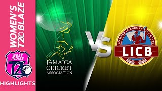 Match Highlights | Jamaica Women vs  Leeward Islands Women | T20 Blaze