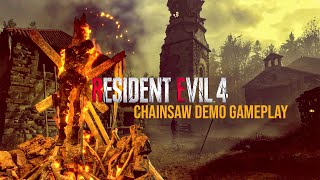 Resident Evil 4 Remake Chainsaw Demo - Full Playthrough