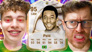 I Got 95 PELE, But My Brother Did This... 🤬😢 | TOTY Pack Opening