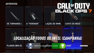 Call Of Duty: Black Ops 7 -  All Campaign Missions Intel Locations Guide (Todos os Intel) #bo7