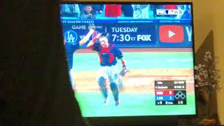 Live reaction to Red Sox World Series clinching out. 10/28/18