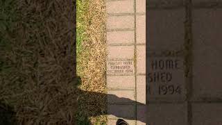 East Williston sidewalk names
