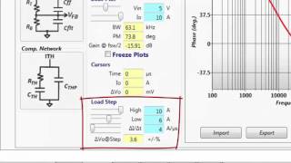 LTpowerCAD: Loop Compensation & Load Transient