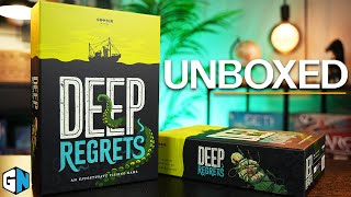 Deep Regrets Board Game Unboxing
