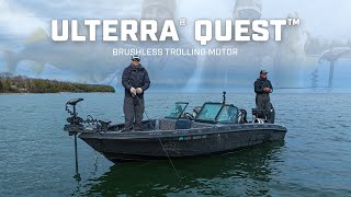 Chasing Big Water Walleye [Ulterra QUEST Trolling Motor Advantages]