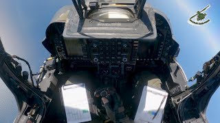 Skyward Warriors: U.S. Marines Soar with AV-8B Harrier II Jets at Naval Air Station