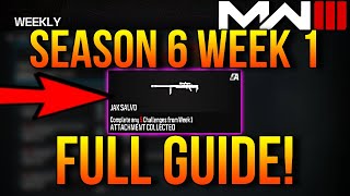 How To Complete ALL SEASON 6 WEEK 1 Challenges FAST in MW3!