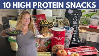 10 High Protein Snack Ideas