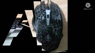 my new mouse at key boerd